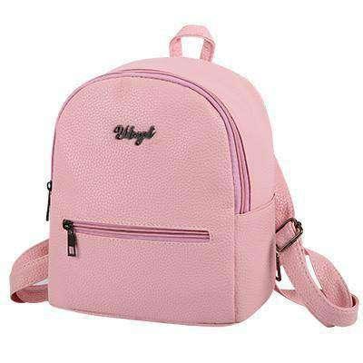 YBYT Leather Look Small Packet Shopping Backpack - CaseBuddy