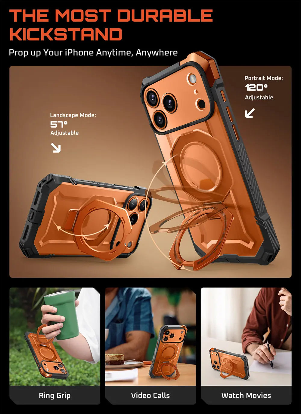 SUPCASE iPhone 17 Pro Camera Control UB Heavy Duty Case