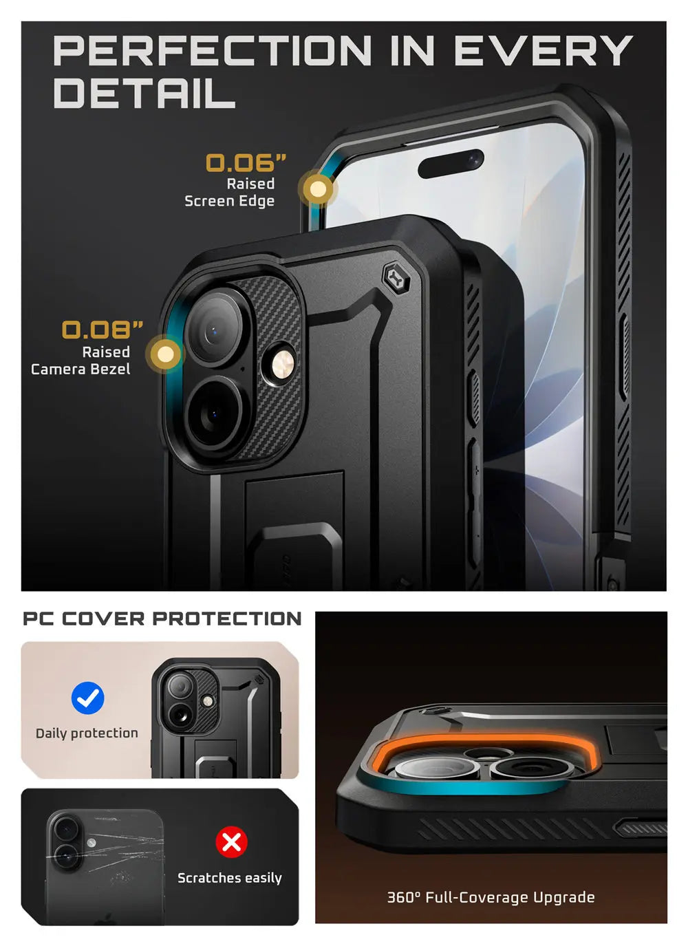 SUPCASE iPhone 17 UB Pro Full-Body Heavy Duty Case