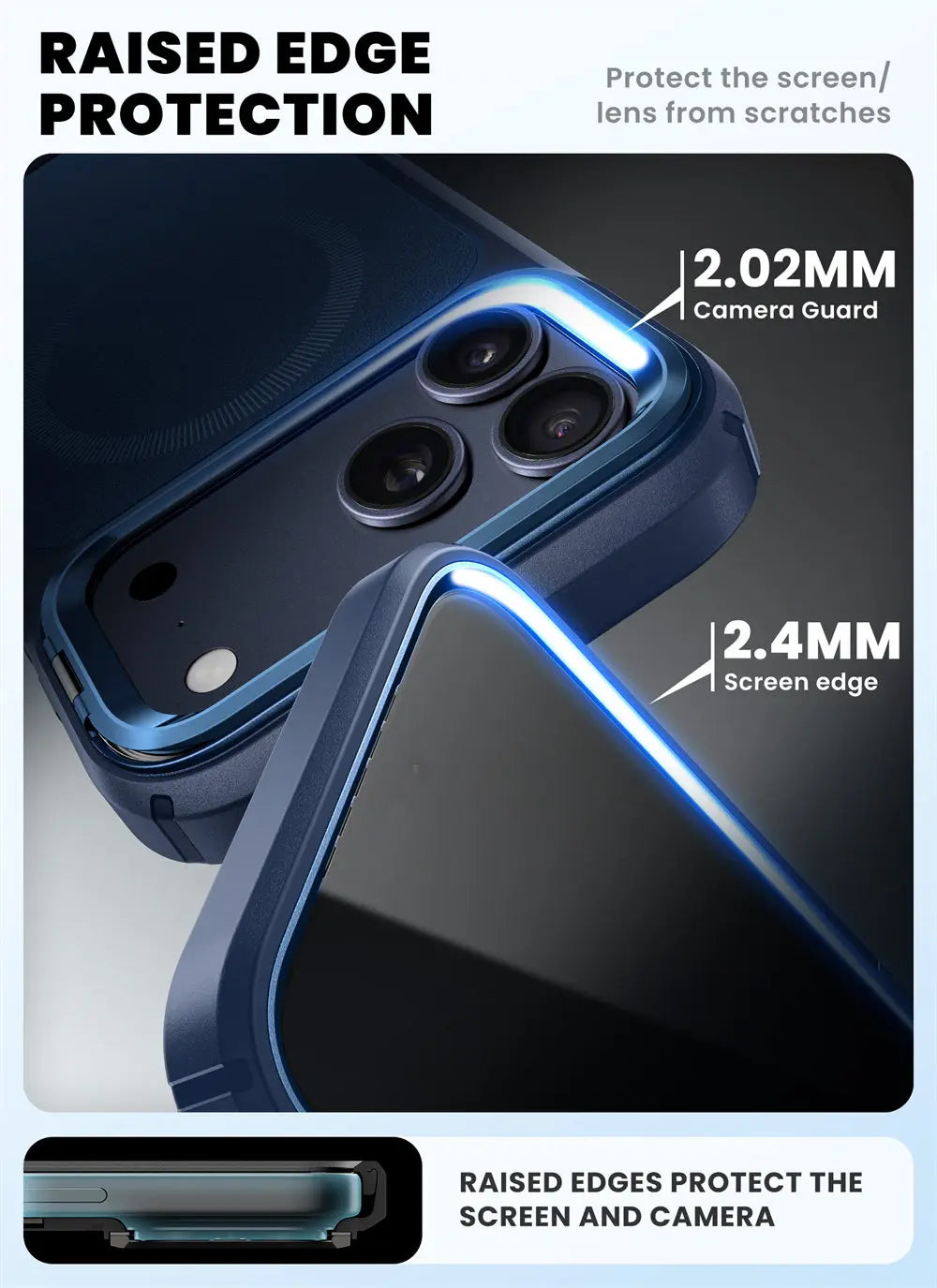 iPhone 17 Pro Case I-BLASON Are Flip Full-Body Heavy Duty Case