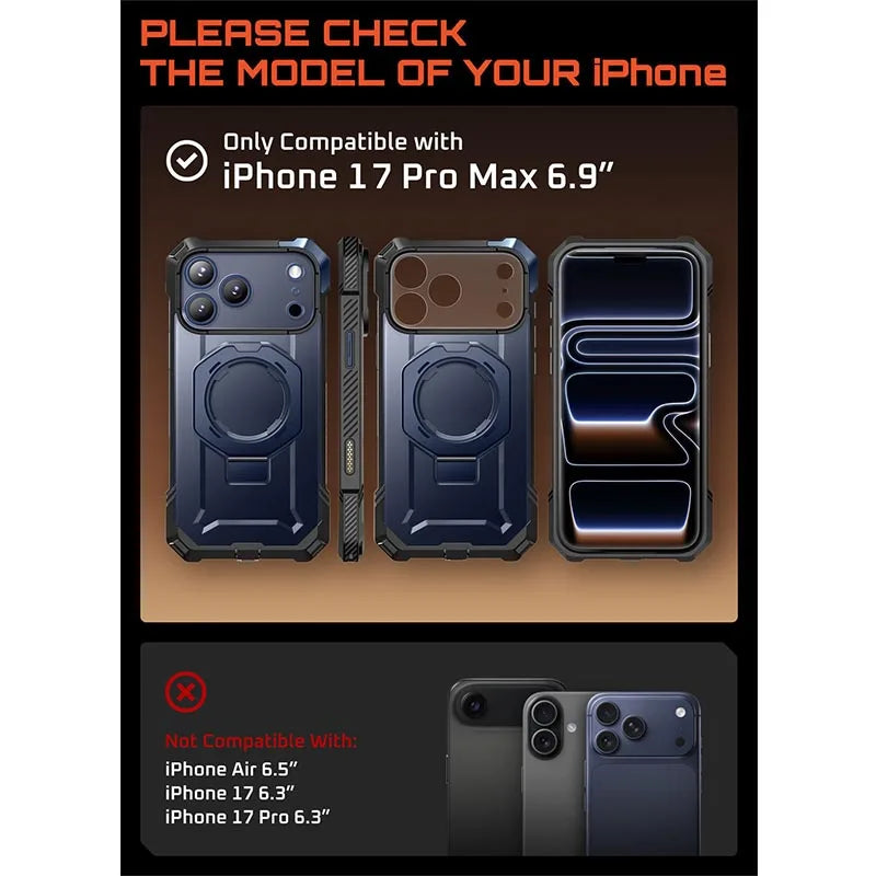 SUPCASE iPhone 17 Pro Max Camera Control UB Grip Case