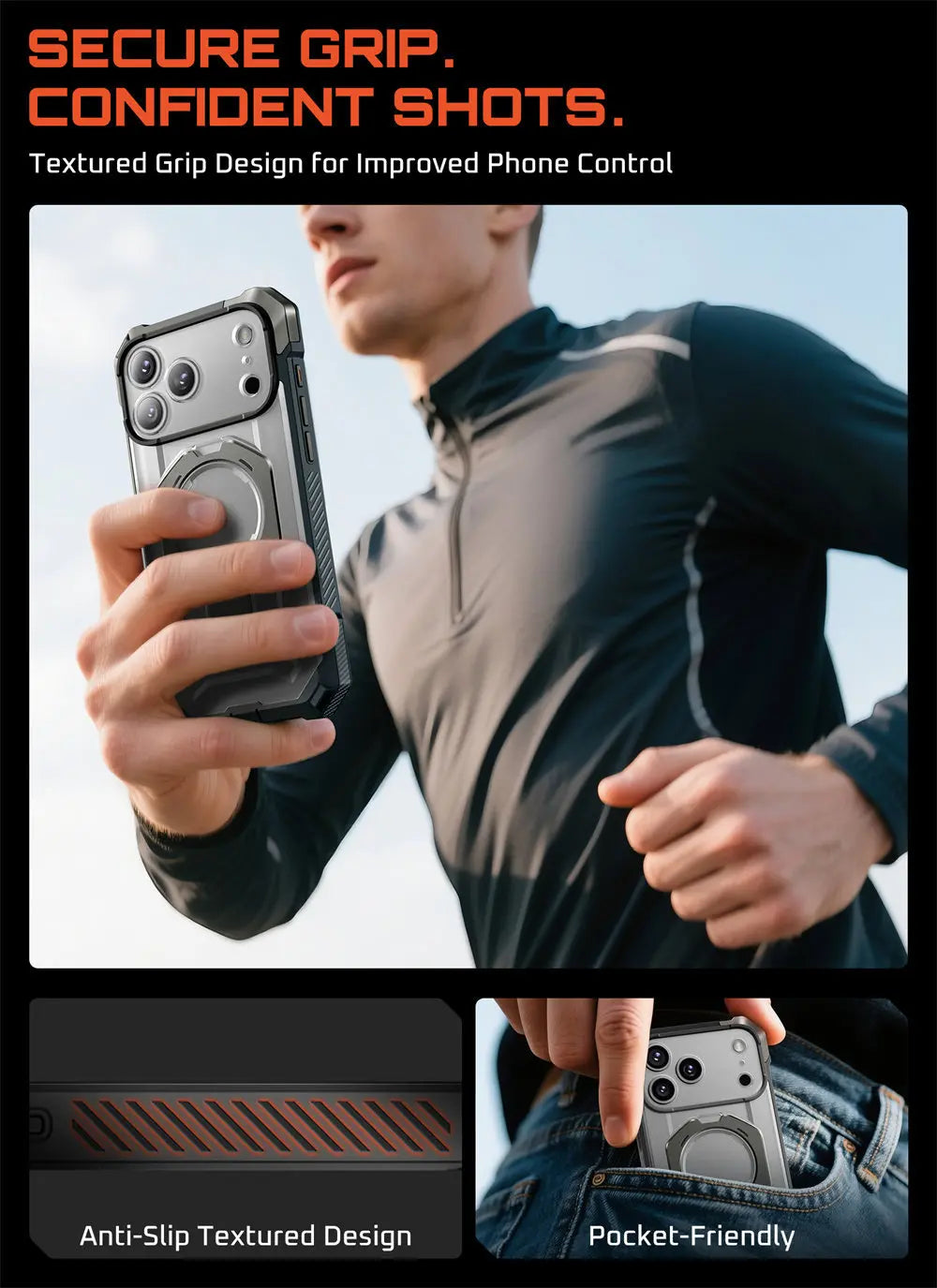 SUPCASE iPhone 17 Pro Max Camera Control UB Grip Case