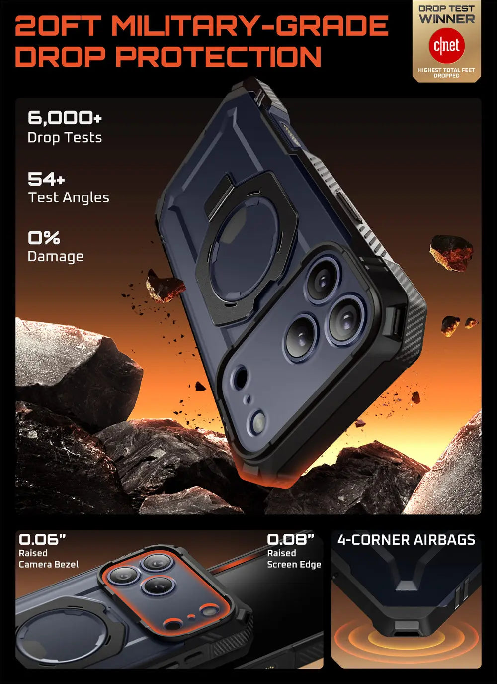 SUPCASE iPhone 17 Pro UB Grip Magnetic Case