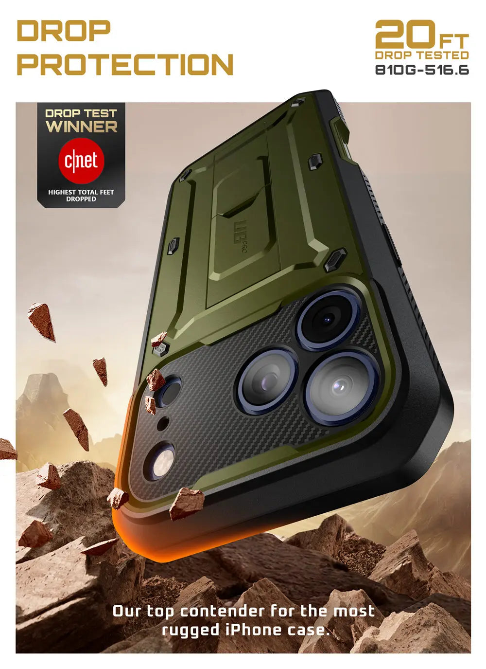 SUPCASE iPhone 17 Pro Max UB Pro Full-Body Heavy Duty Case