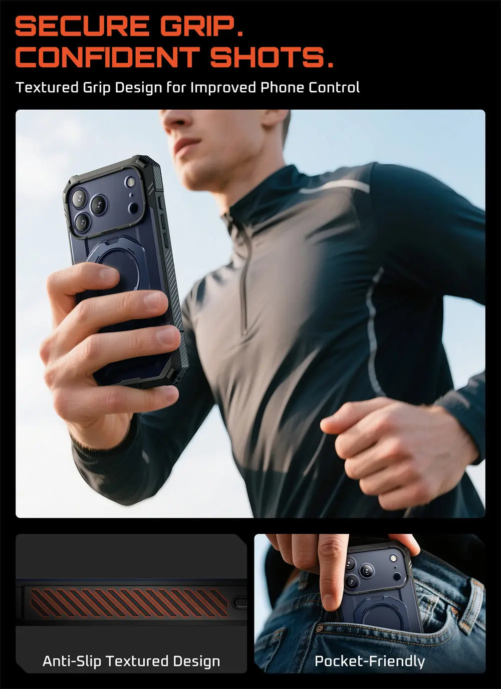 SUPCASE iPhone 17 Pro UB Grip Magnetic Case