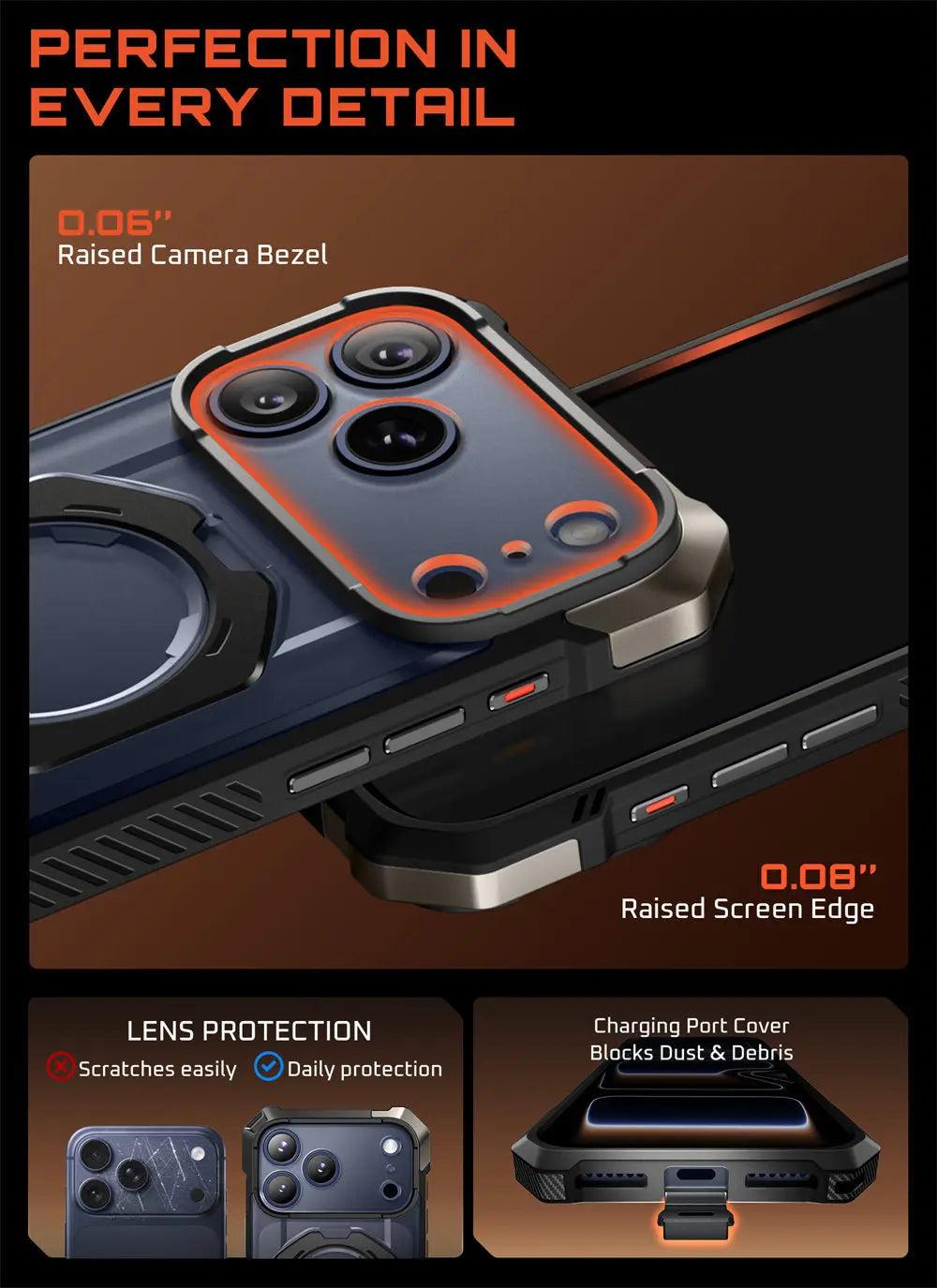 SUPCASE iPhone 17 Pro Max Camera Control UB Grip Case