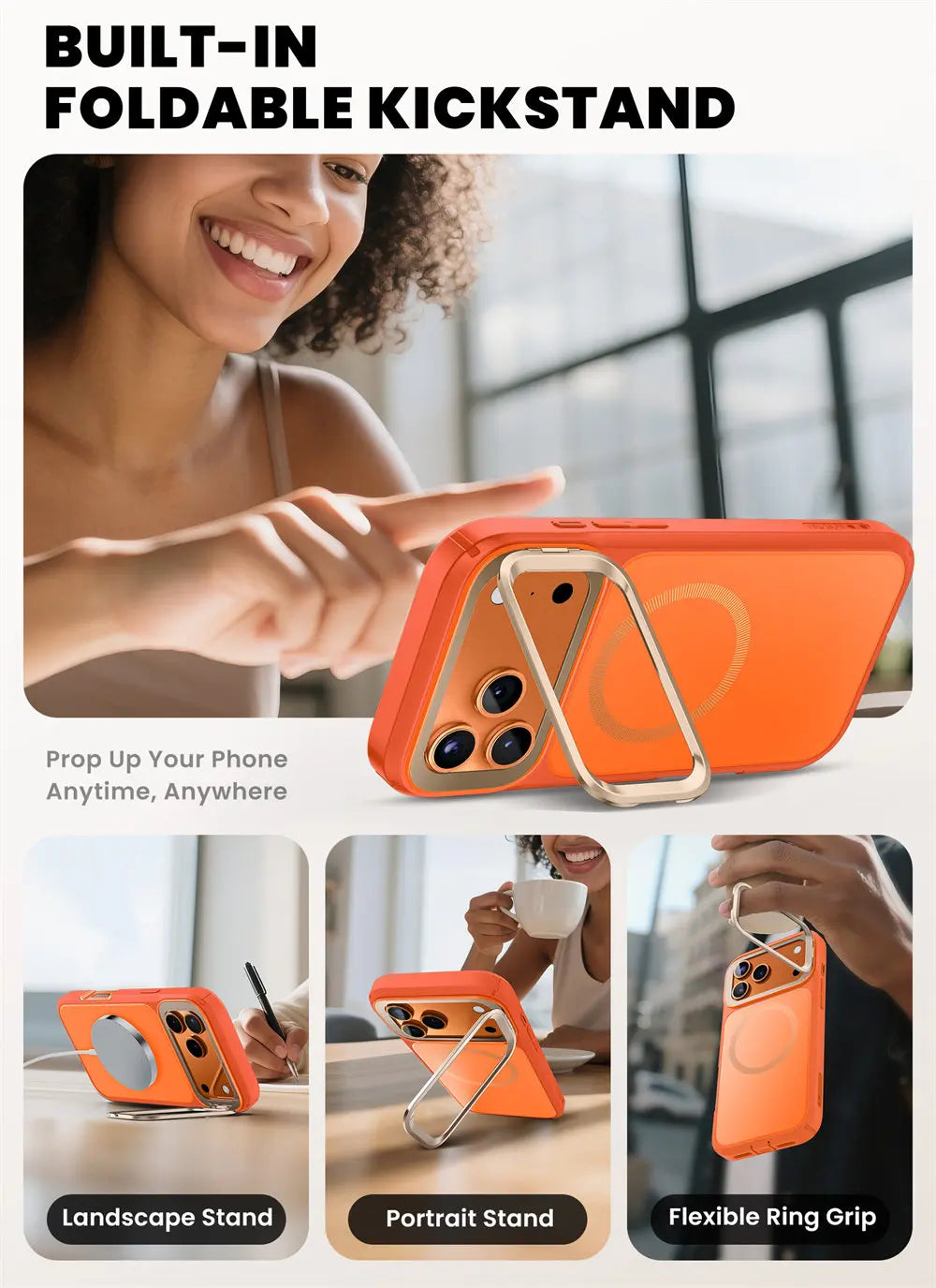 iPhone 17 Pro Case I-BLASON Are Flip Full-Body Heavy Duty Case