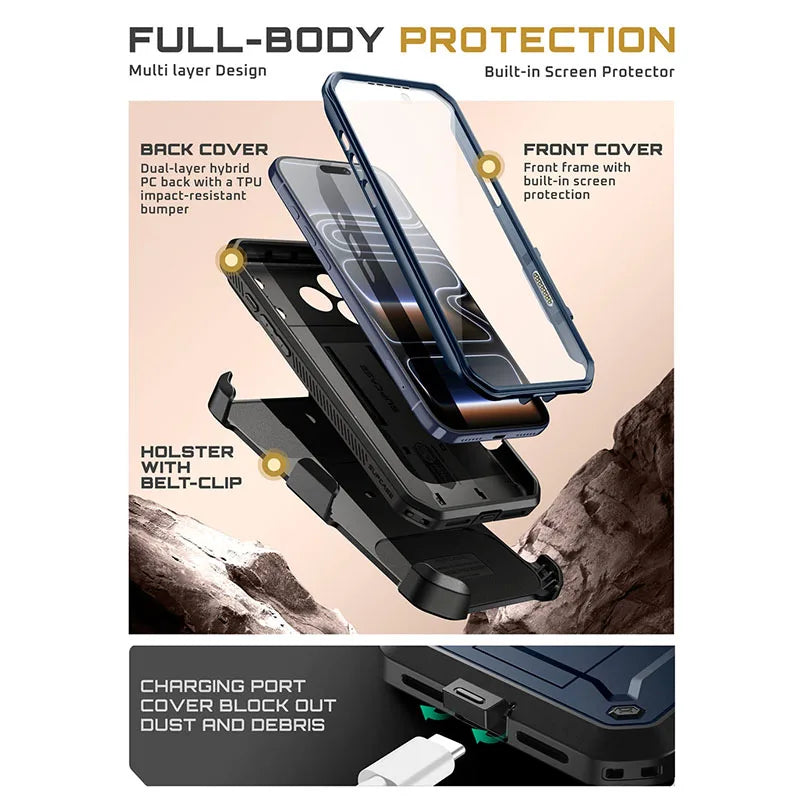 SUPCASE iPhone 17 Pro Max UB Pro Full-Body Heavy Duty Case