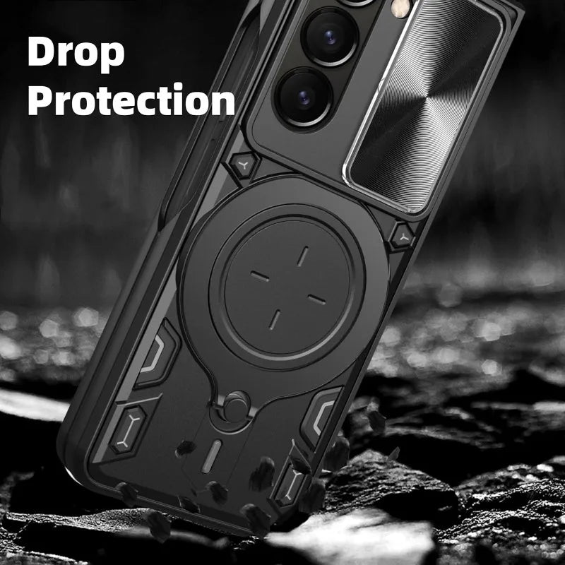 Samsung Galaxy Z Fold 7 Camera Slide Protector Ring Case