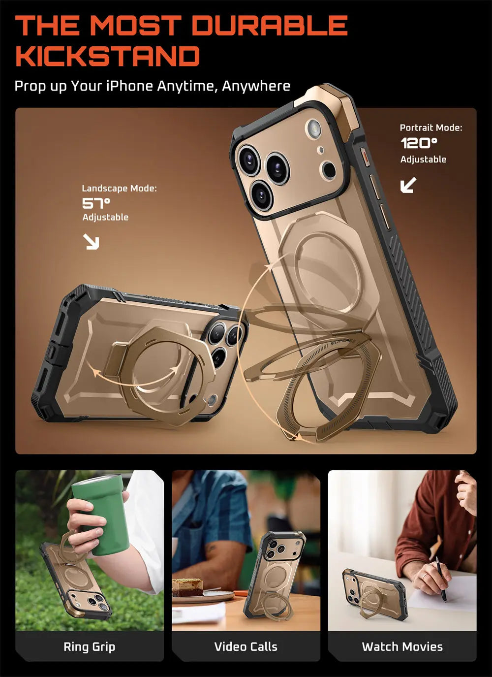 SUPCASE iPhone 17 Pro Camera Control UB Heavy Duty Case