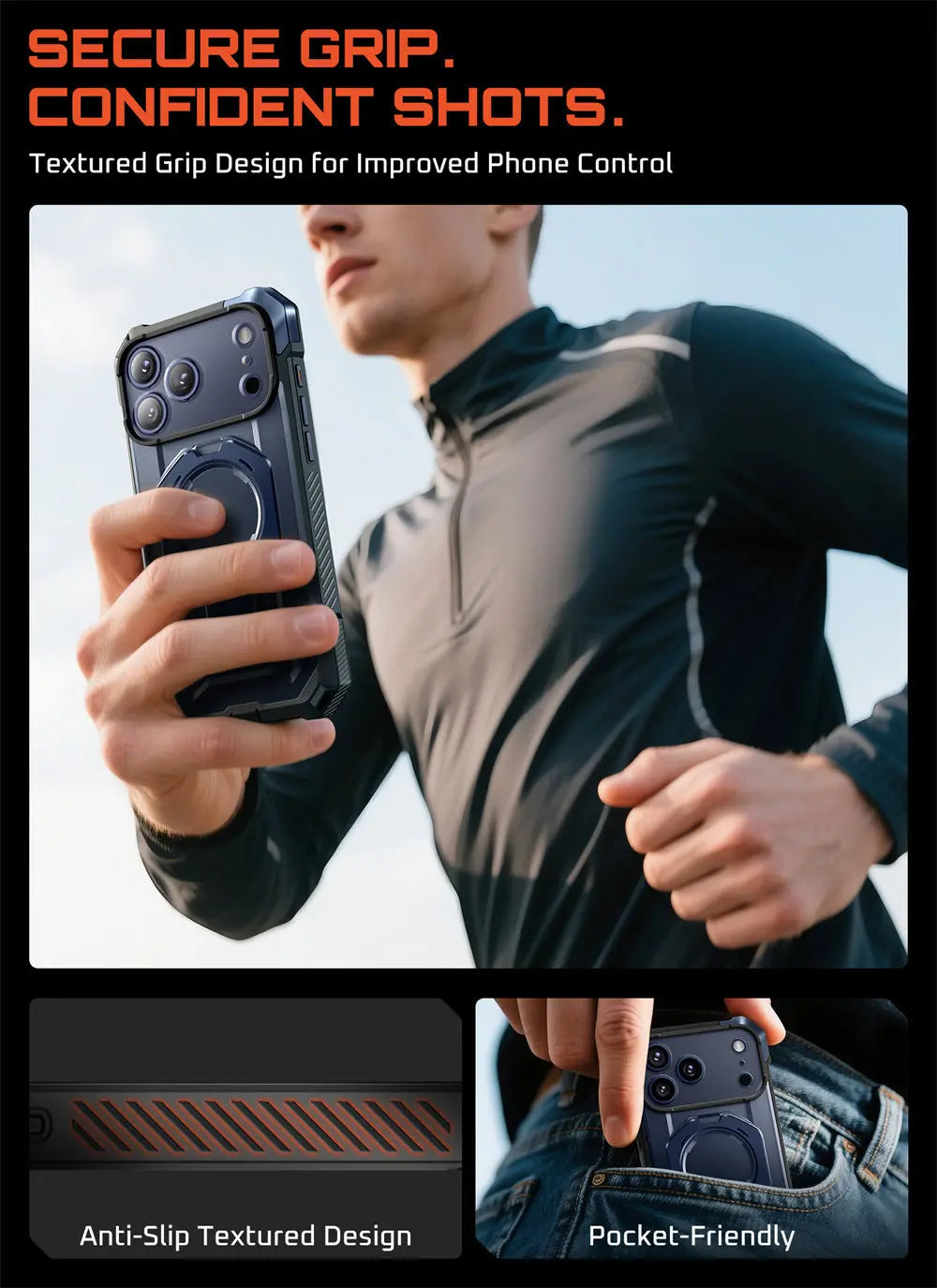 SUPCASE iPhone 17 Pro Max Camera Control UB Grip Case