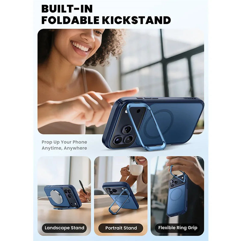 iPhone 17 Pro Case I-BLASON Are Flip Full-Body Heavy Duty Case