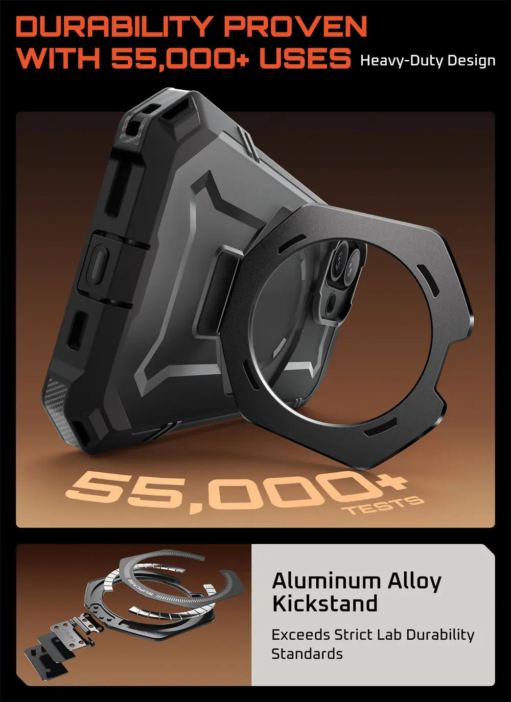 SUPCASE iPhone 17 Camera Control UB Grip Heavy Duty Case