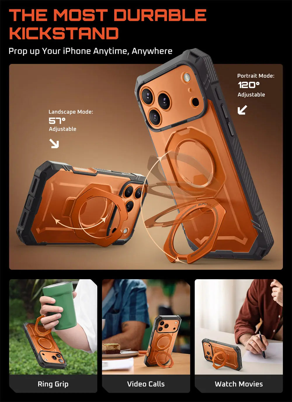 SUPCASE iPhone 17 Pro UB Grip Magnetic Case