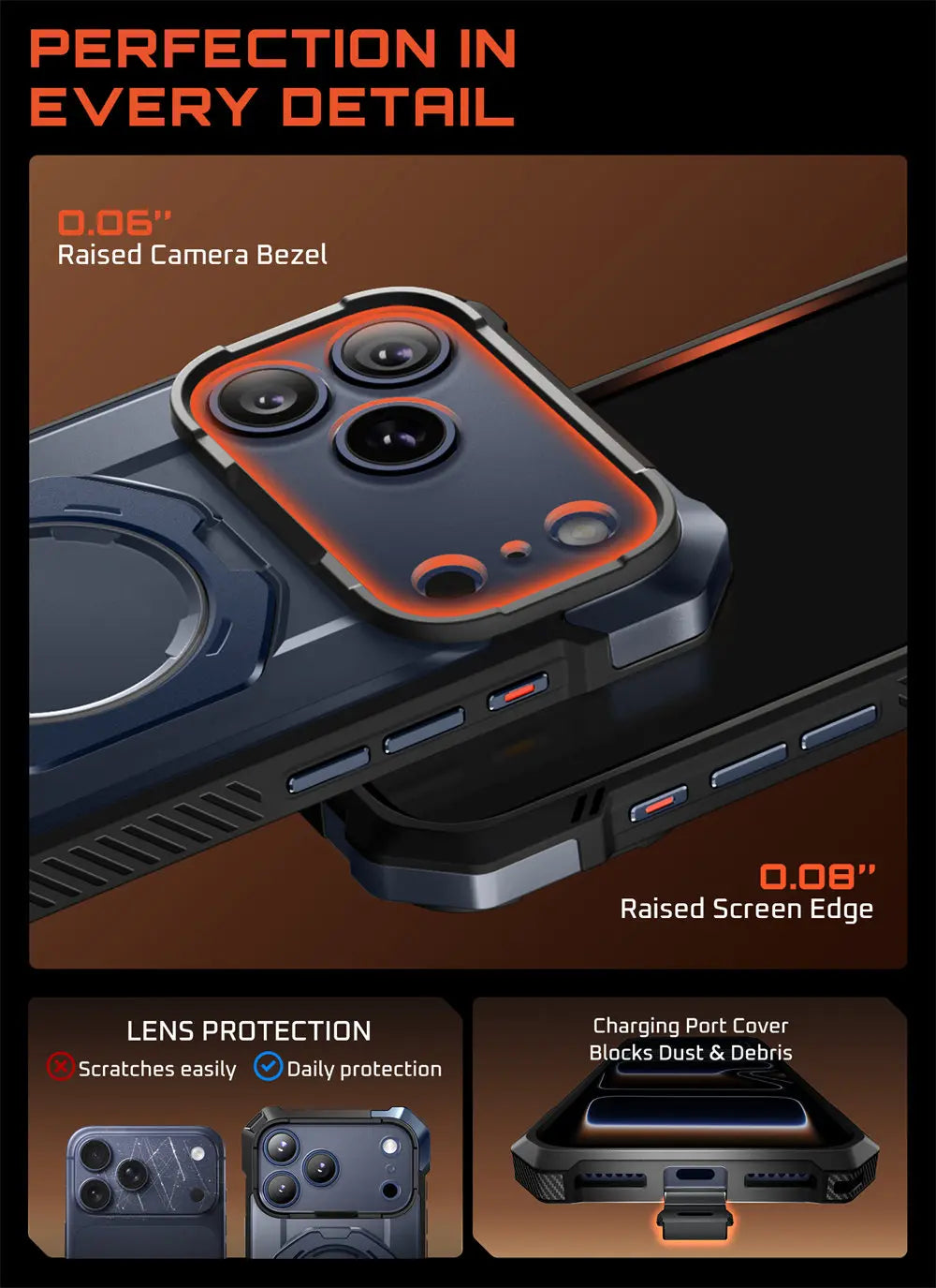 SUPCASE iPhone 17 Pro Camera Control UB Heavy Duty Case