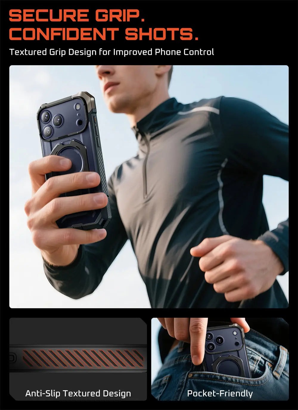 SUPCASE iPhone 17 Pro Camera Control UB Heavy Duty Case