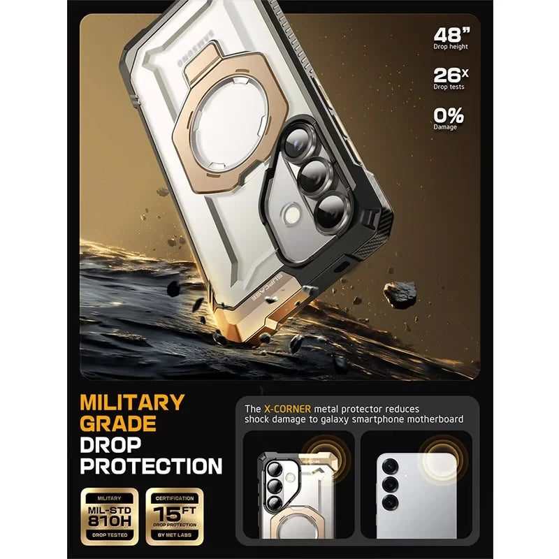 SUPCASE Galaxy S25 2025 UB Grip Anti-Scratch Heavy Duty Case