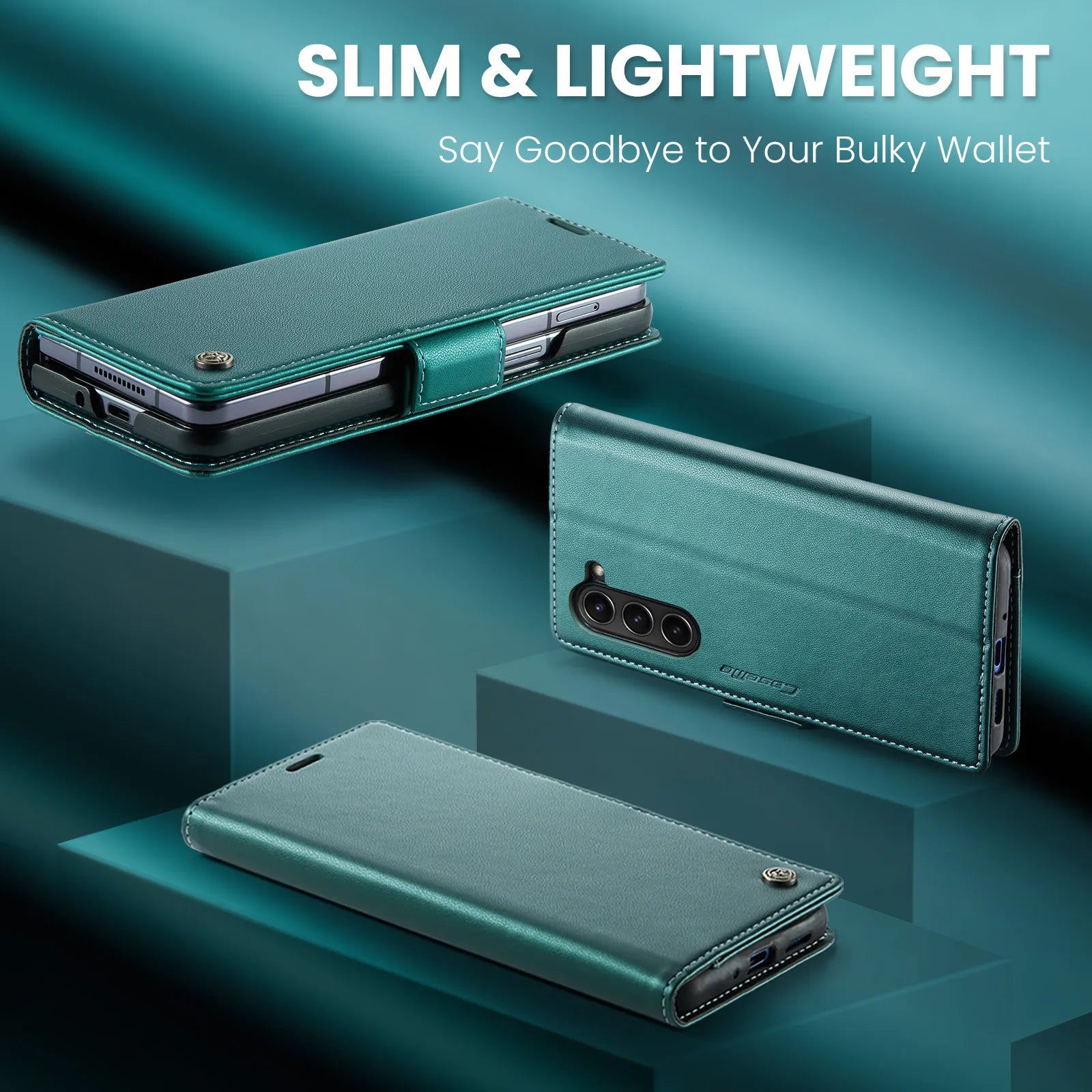 Magnetic Durable Galaxy Z Fold 7 Wallet Card Holder Cover