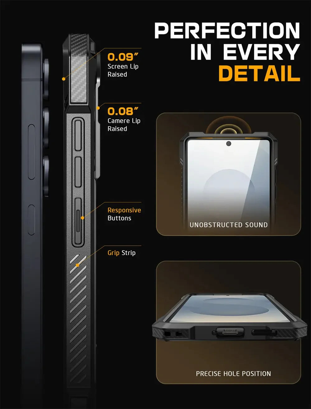 SUPCASE Galaxy S25 2025 UB Grip Anti-Scratch Heavy Duty Case