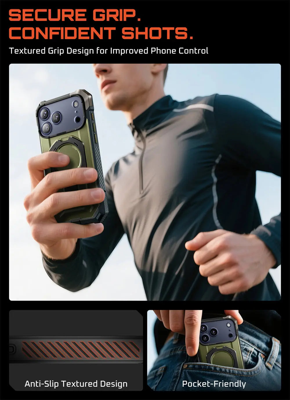 SUPCASE iPhone 17 Pro Camera Control UB Heavy Duty Case