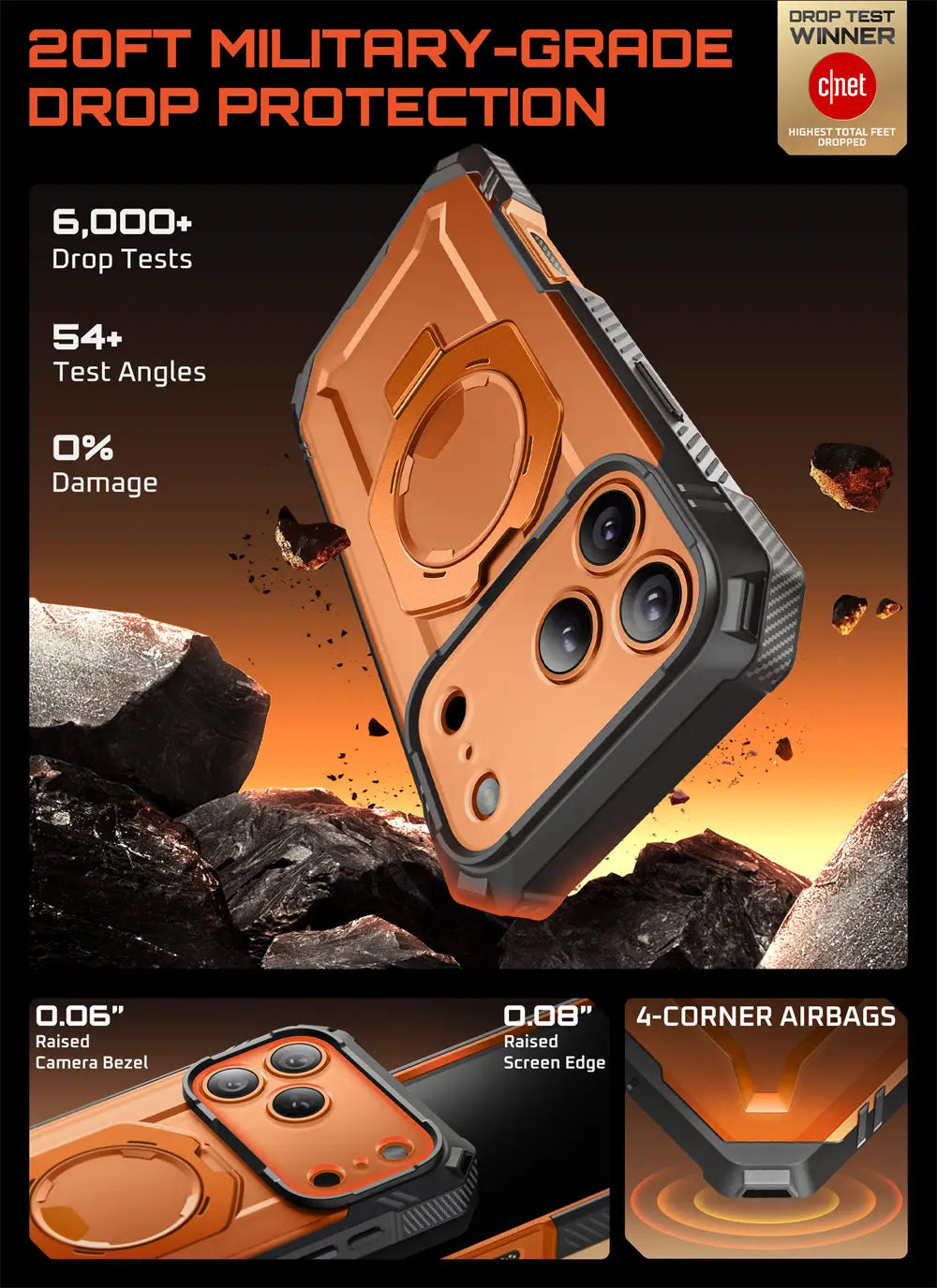 SUPCASE iPhone 17 Pro UB Grip Magnetic Case