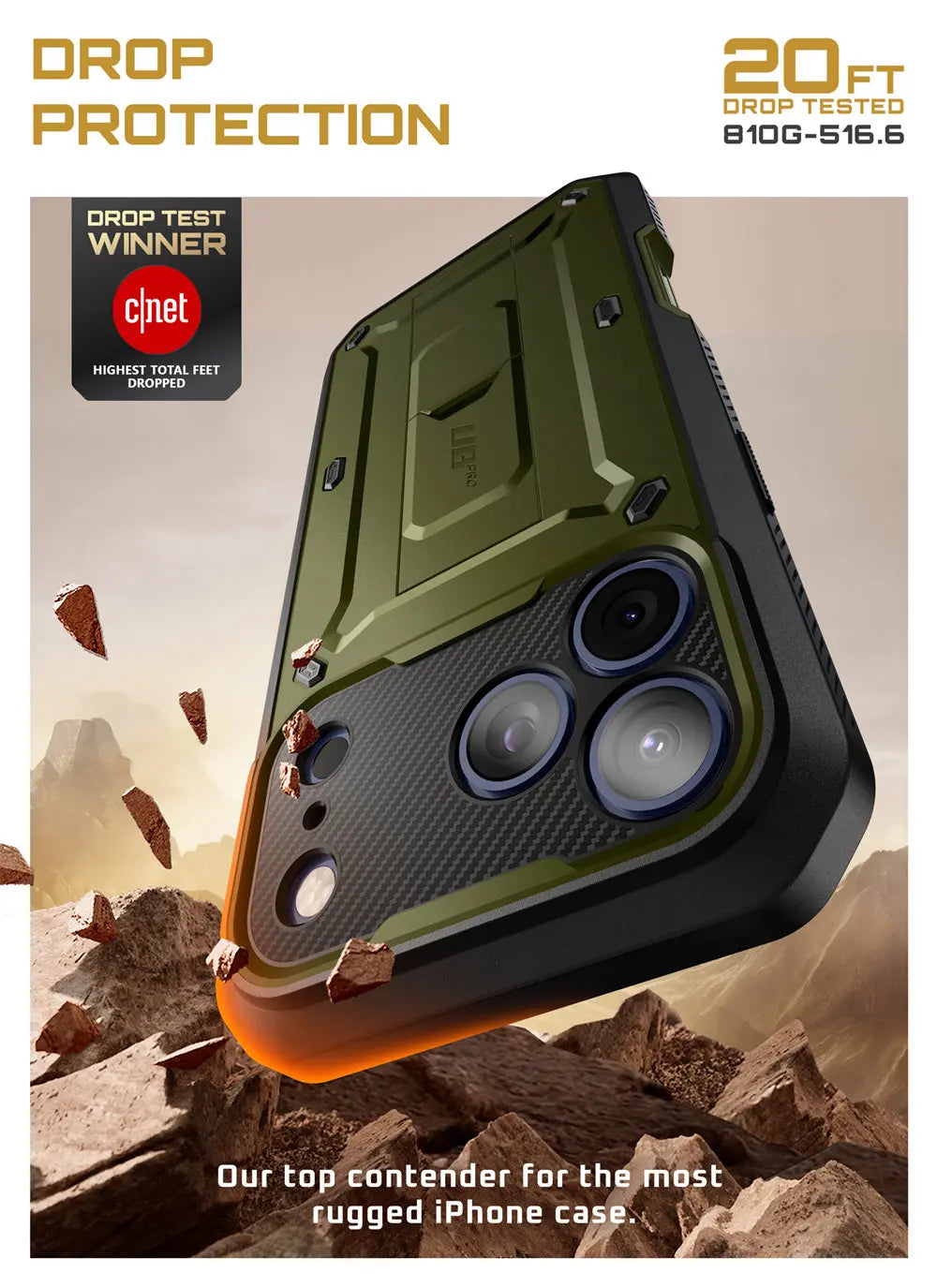 SUPCASE iPhone 17 Pro UB Pro Full-Body Heavy Duty Case