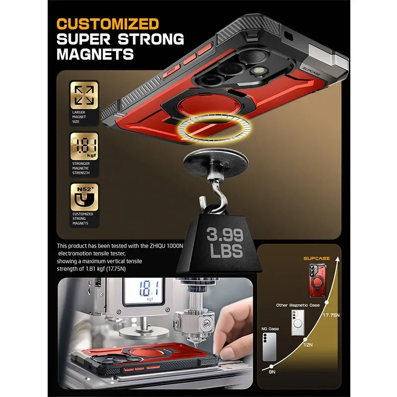 SUPCASE Galaxy S25 2025 UB Grip Anti-Scratch Heavy Duty Case