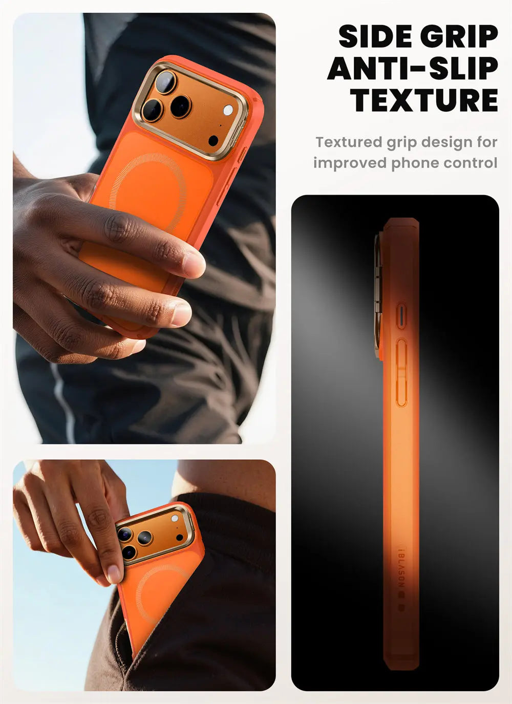 iPhone 17 Pro Case I-BLASON Are Flip Full-Body Heavy Duty Case