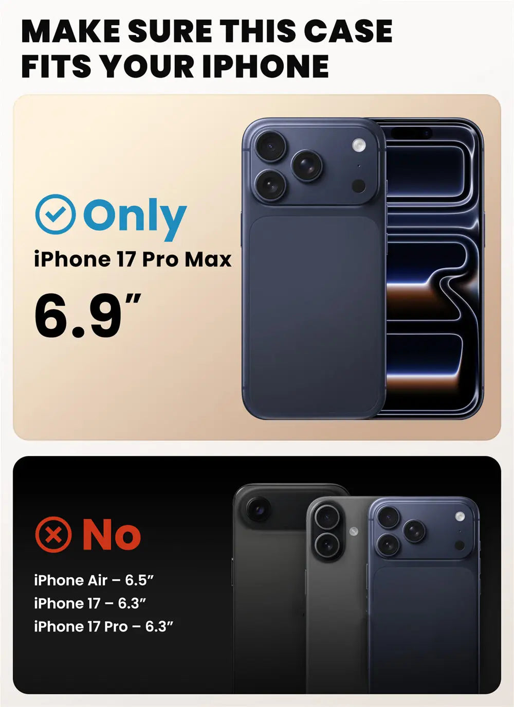 iPhone 17 Pro Case I-BLASON Are Flip Full-Body Heavy Duty Case