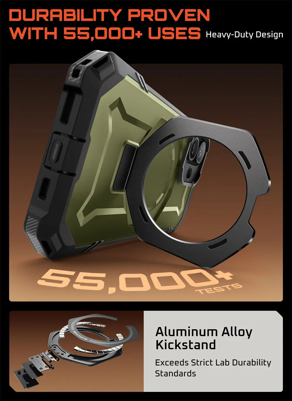 SUPCASE iPhone 17 Camera Control UB Grip Heavy Duty Case