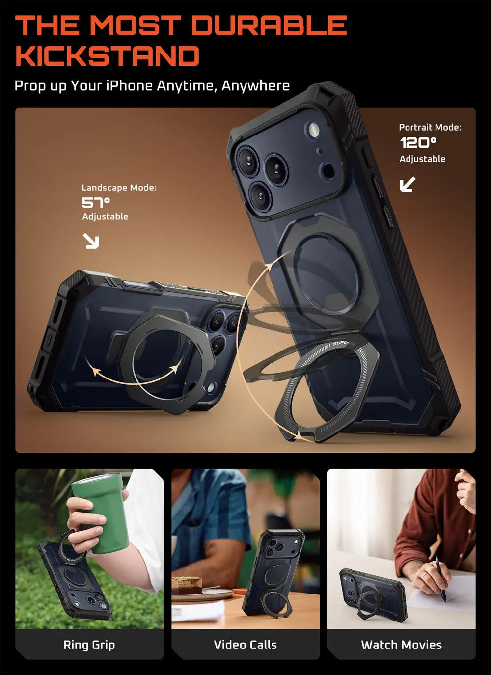 SUPCASE iPhone 17 Pro Max UB Grip Heavy Duty Case