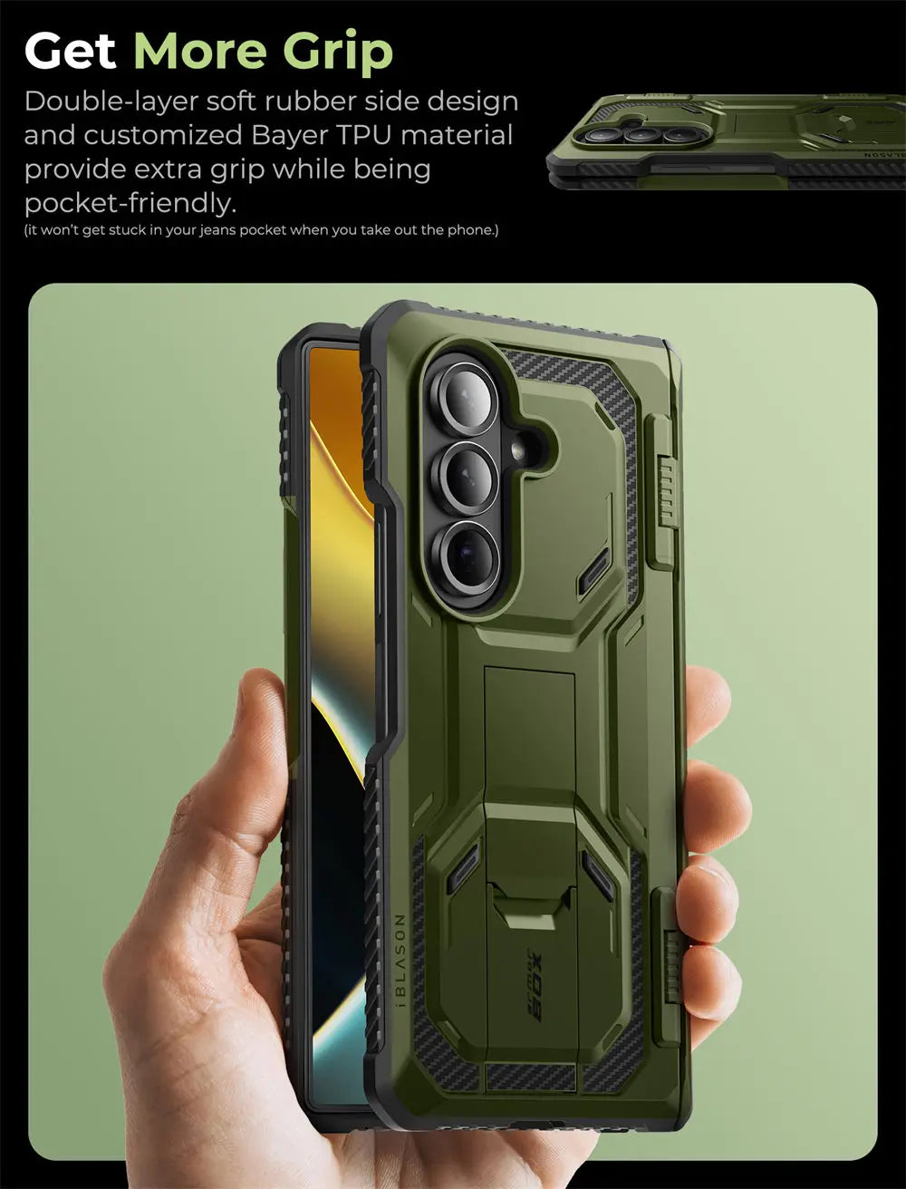 I-BLASON Z Fold 7 Armorbox Protective Phone Case