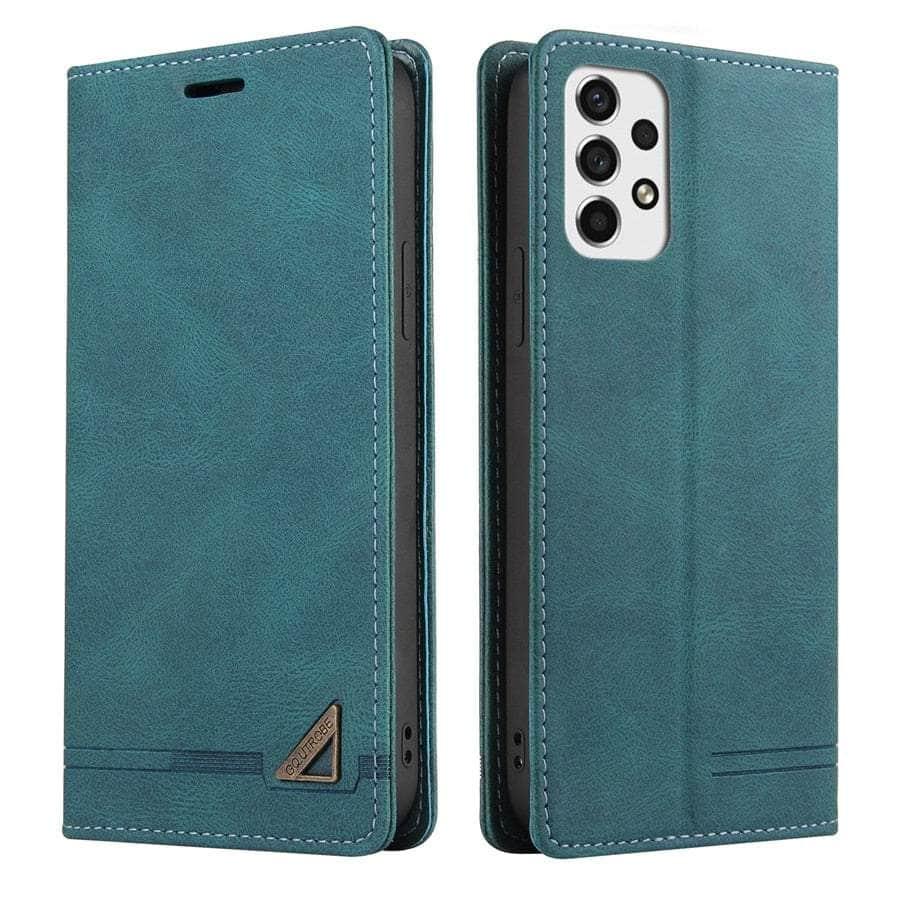 Anti-theft Galaxy A34 Leather Wallet