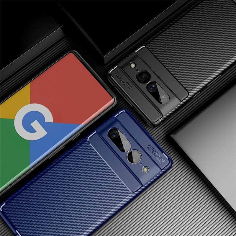 Carbon Fiber Google Pixel 8 Shockproof Case