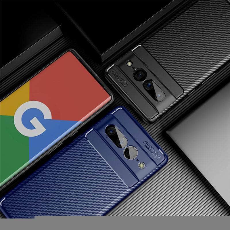 Carbon Fiber Google Pixel 8 Shockproof Case