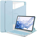 Casebuddy Sky Blue / Tab S9 11 inch 360 Bluetooth Keyboard Galaxy Tab S9 2023 Case
