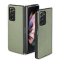 Casebuddy Green / for Samsung Z Fold4 Anti-Slip Carbon Galaxy Z Fold 4 Cover