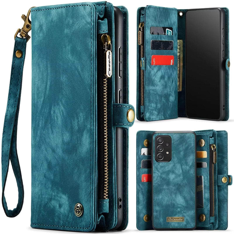 Casebuddy blue / Samsung A14 Detachable Galaxy A14 Wallet Case