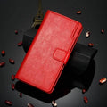 Casebuddy Red / Galaxy A14 (5G) Galaxy A14 2023 Flip Multi Card Pocket Wallet Shell