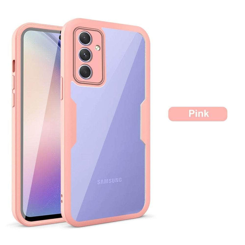 Casebuddy Pink / for Samsung A14 5G Galaxy A14 360 Double-sided Shockproof Cover