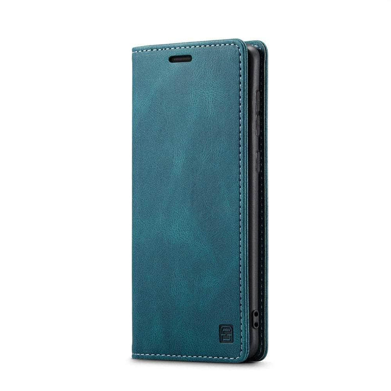 Casebuddy Blue / Galaxy A14 5G Galaxy A14 5G Flip Vegan Leather Cover