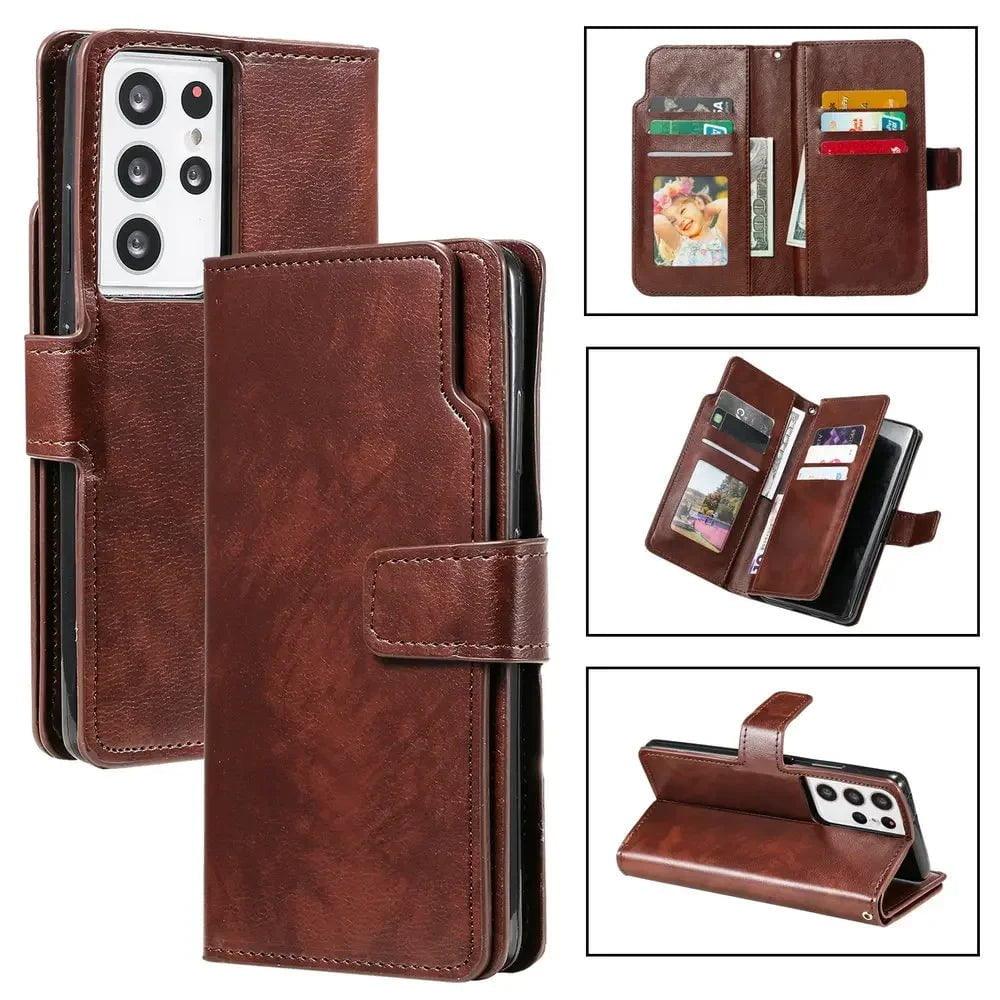 Casebuddy Galaxy S24 Flip Wallet Book Leather Case