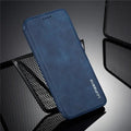Casebuddy Blue / For S24 Galaxy S24 Leather Stand Cover
