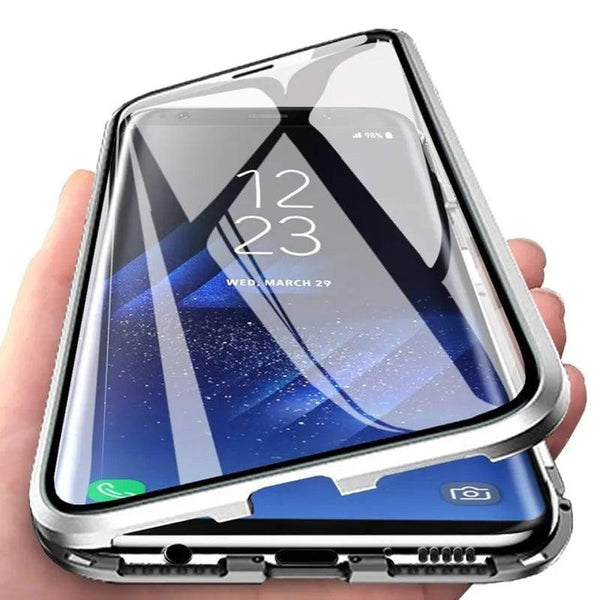 Casebuddy Galaxy S24 Magnetic Adsorption Glass Metal Case