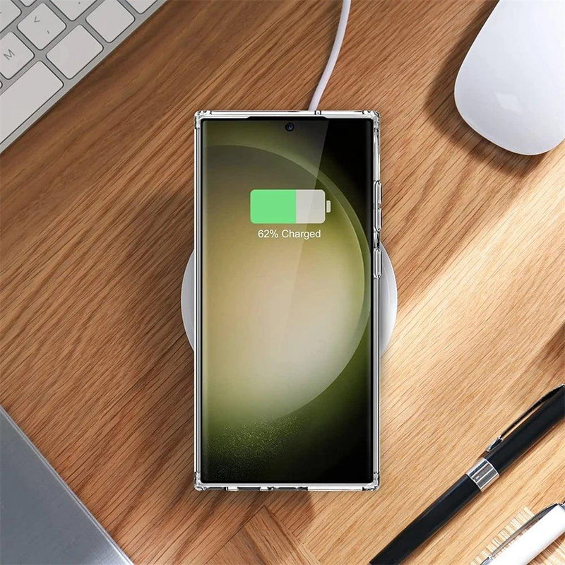 Casebuddy Transparent / For S24 Plus Galaxy S24 Plus Magsafe Magnetic Wireless Charging Case