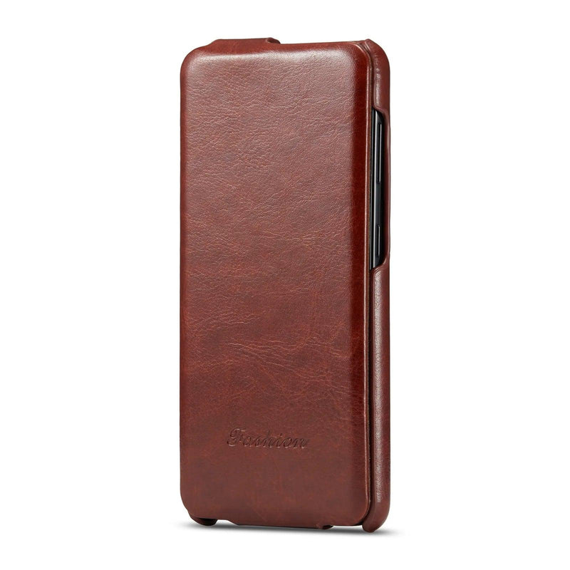 Casebuddy Galaxy S24 Vertical Flip Vegan Leather Case
