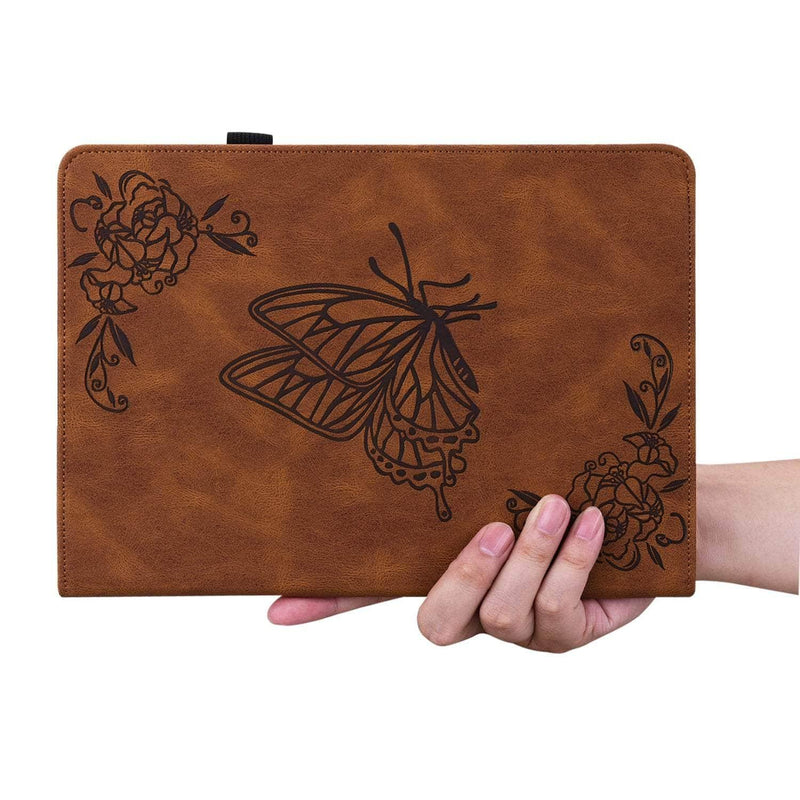 Casebuddy Galaxy Tab S9 2023 Vegan Leather Butterfly Cover