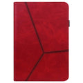 Casebuddy red / Tab S9 (11 inch) Galaxy Tab S9 Luxury Vegan Leather Wallet Stand