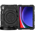 Casebuddy Black / S9 Plus 12.4 inch Galaxy Tab S9 Plus Shockproof Kids Cover