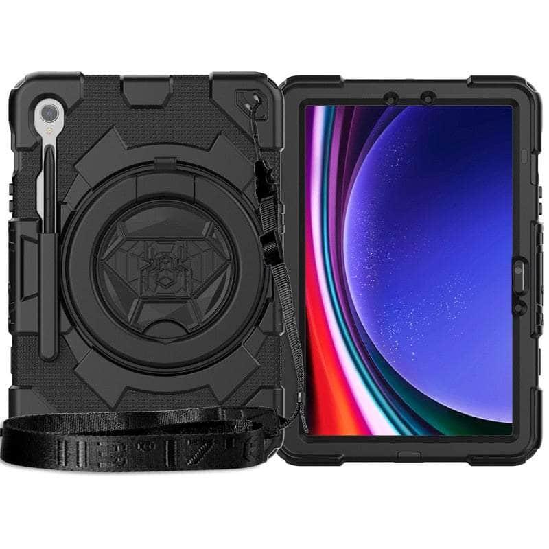 Casebuddy Black / S9 11 inch Galaxy Tab S9 Shockproof Kids Cover